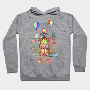 Daydreaming On The Garden Gate Hoodie